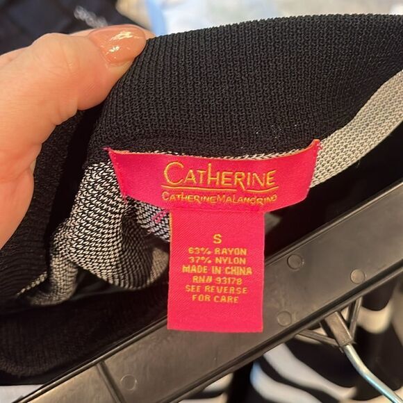 Catherine Maladrino black and white skirt - Picture 3 of 3